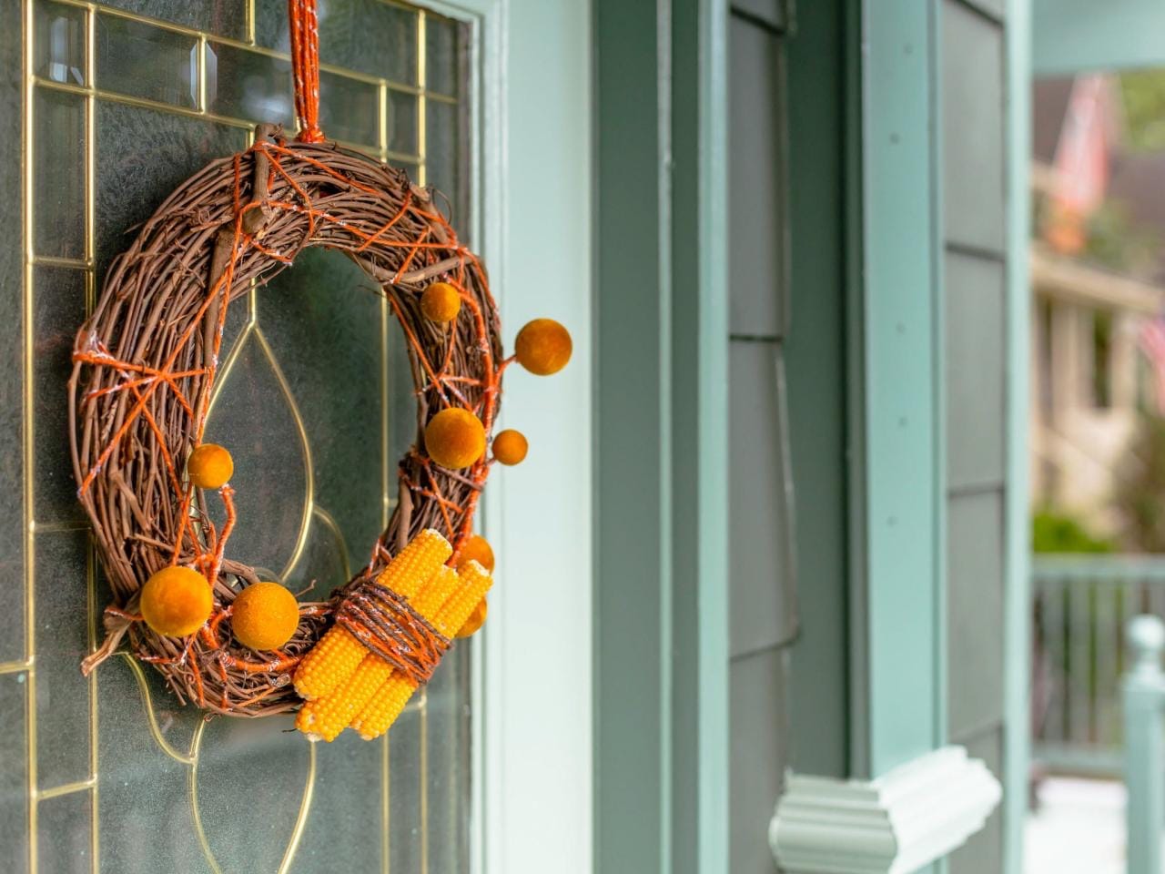 Dress Up Your Door for Autumn