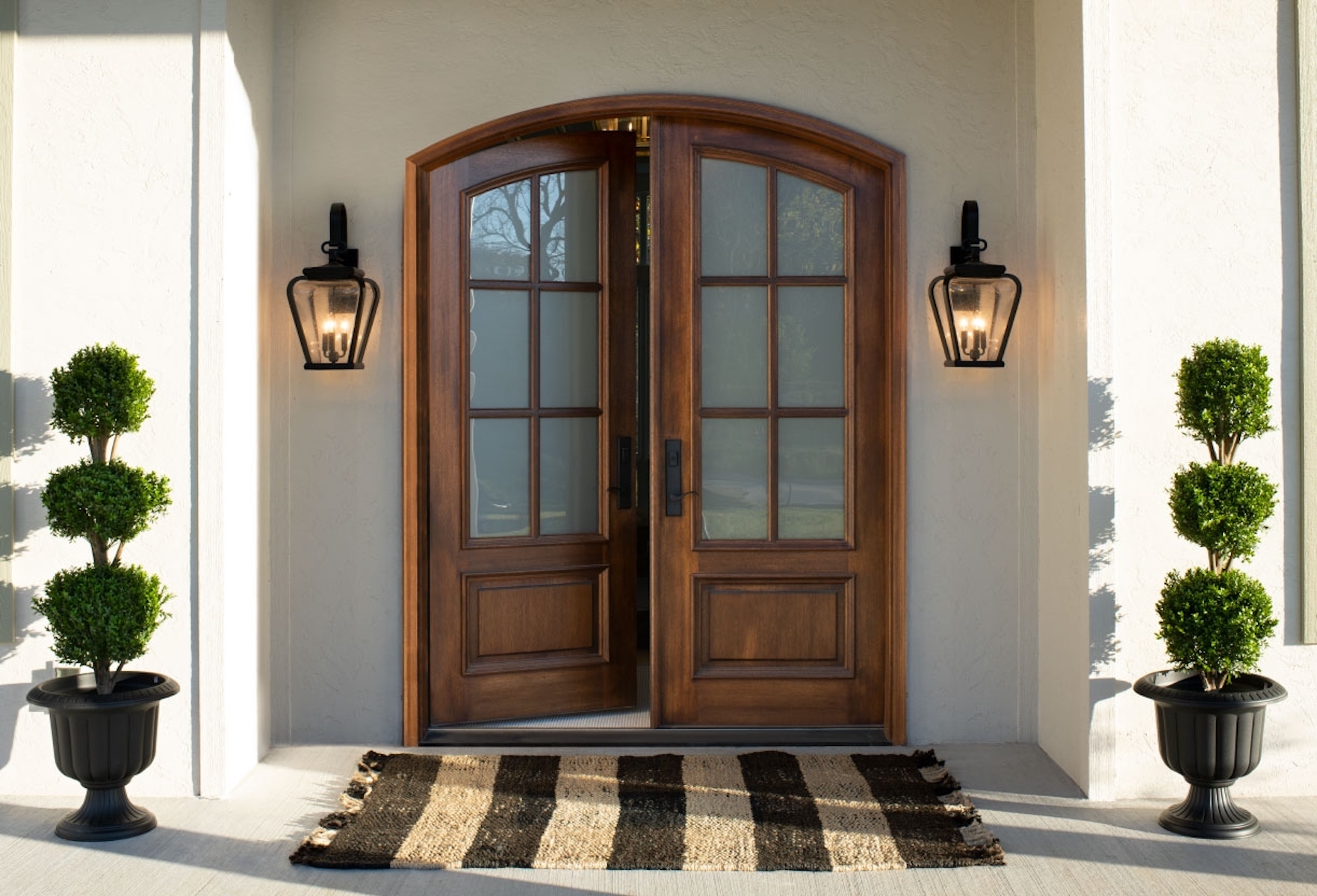 Creating a Grand Front Entrance with Your Custom Door